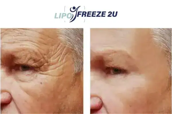 Mens before and after Morpheus 8 Loughborough results.