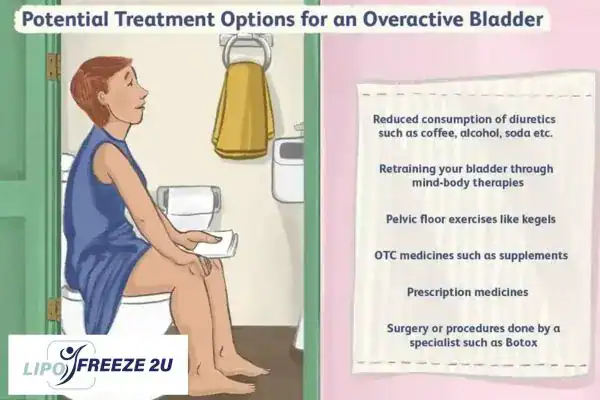 image of woman on toilet because of an overactive bladder Loughborough