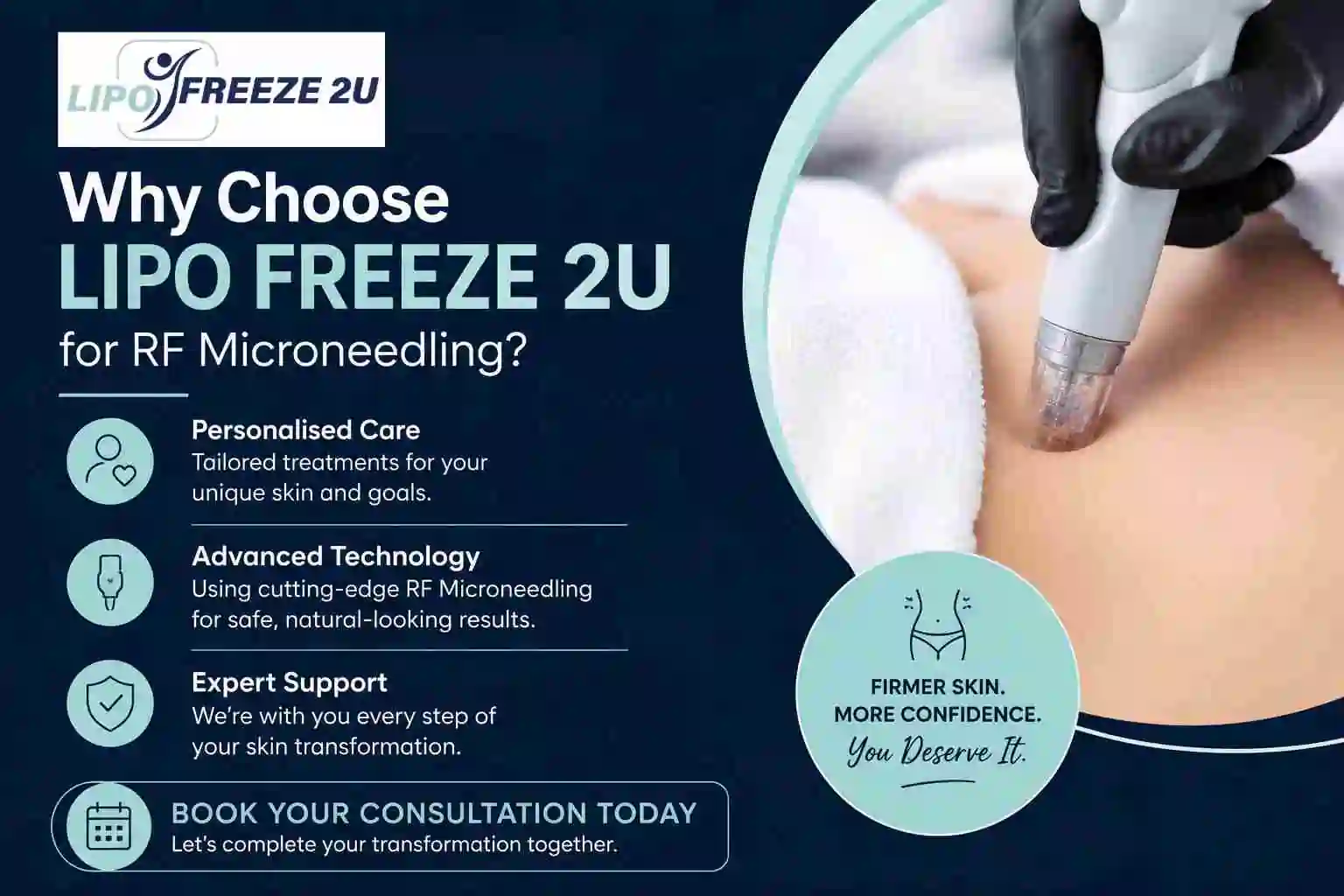 Why Choose LIPO FREEZE 2U for RF Microneedling Loughborough?